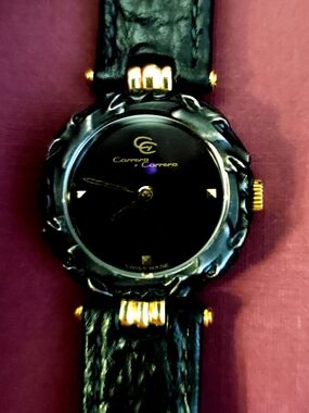 Carrera Carrera Steel and Gold Collection Ladies Wrist Watch